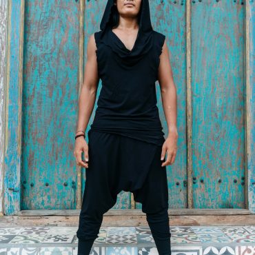 Nomad Bamboo Sleeveless Desert Hoodie Jedi Top Bohemian