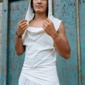 Nomad Bamboo Sleeveless Desert Hoodie Jedi Top Bohemian