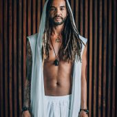 Bamboo Hooded Kimono Robe: Jedi Cosplay Yoga Festival