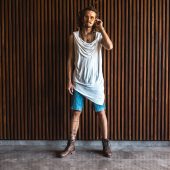 Nomad Bamboo Sleeveless Desert Hoodie Jedi Top Bohemian